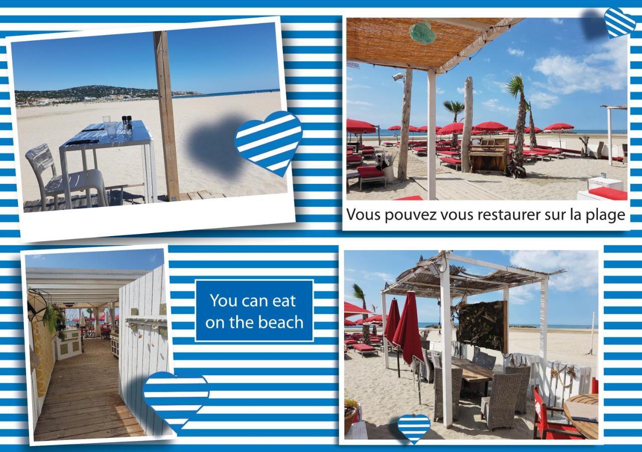 Appartement + JARDIN au calme avec BBQ + CELLIER + GARAGE à Sète Extérieur photo